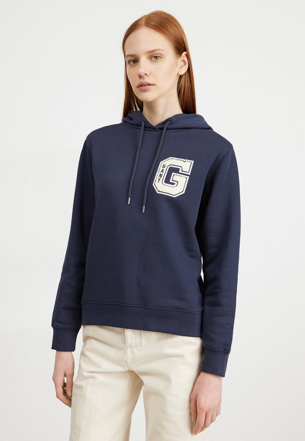 

Трикотаж с капучой GANT, цвет evening blue
