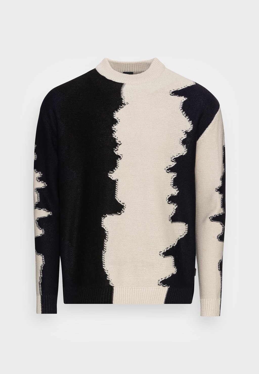 

Свитер Only & Sons Onsemir Intarsia Mock, серый/черный