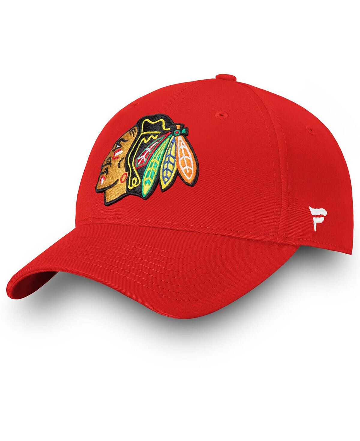 

Мужская красная регулируемая кепка Chicago Blackhawks Core Fanatics
