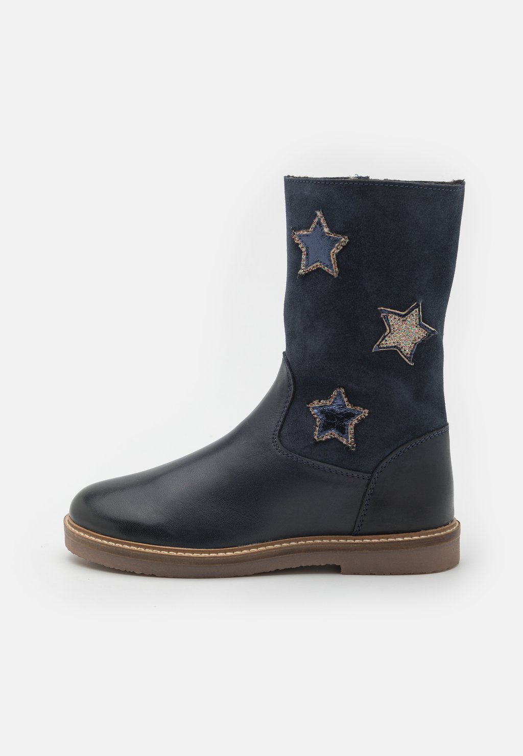 Высокие сапоги Leather Friboo, цвет dark blue высокие кроссовки leather friboo цвет multi coloured