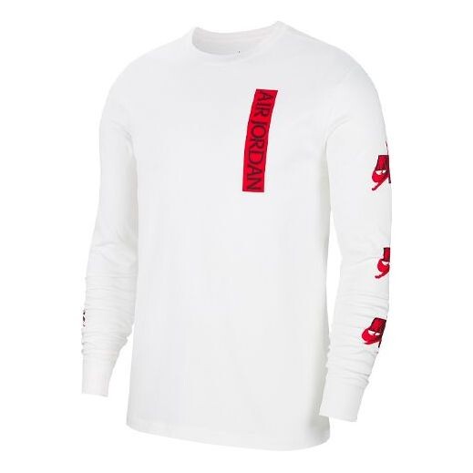 

Толстовка Air Jordan Casual Round Neck Long Sleeves White, белый