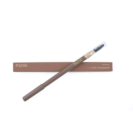 Пудра и карандаш для бровей Paese нежно-коричневого цвета, Paese Cosmetics