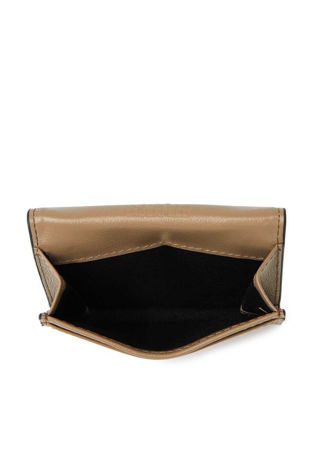 

Кошелек SIGNATURE TRIFOLD ZIP KARL LAGERFELD, коричневый