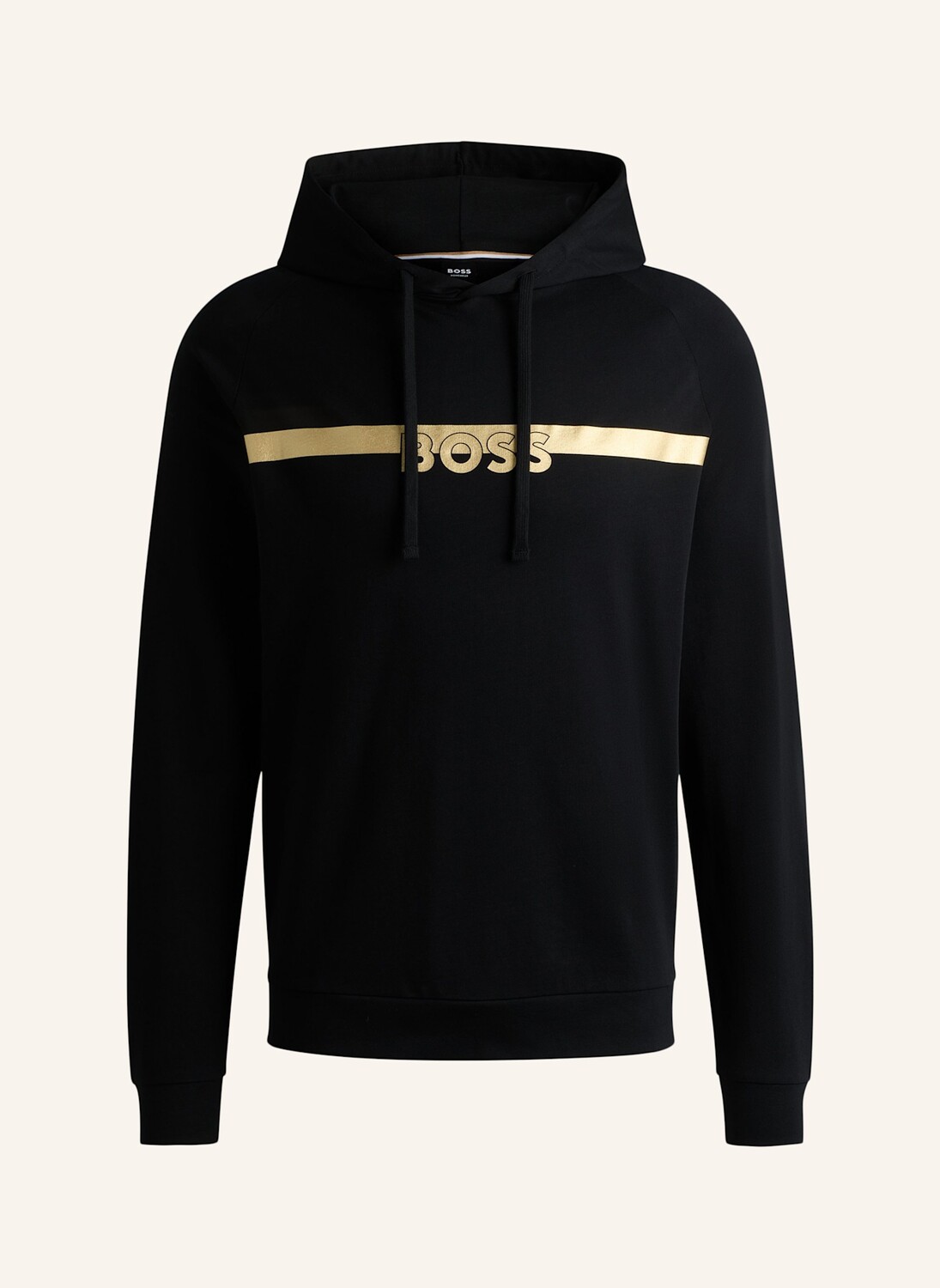 

Топ для домашней одежды authentic hoodie стандартного кроя BOSS, черный