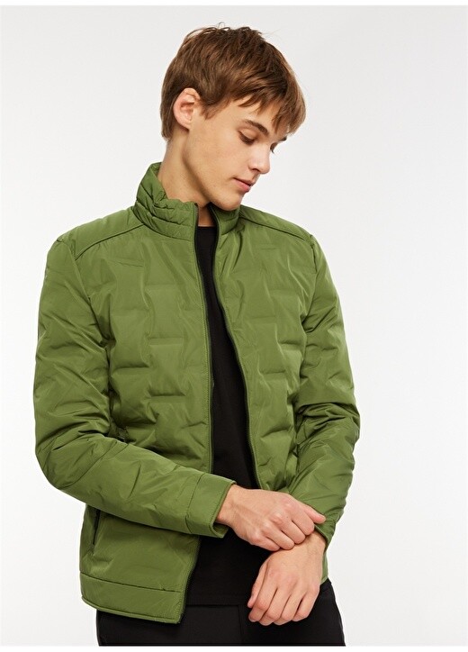 

Зеленое мужское пальто U.S. Polo Assn., Зеленый
