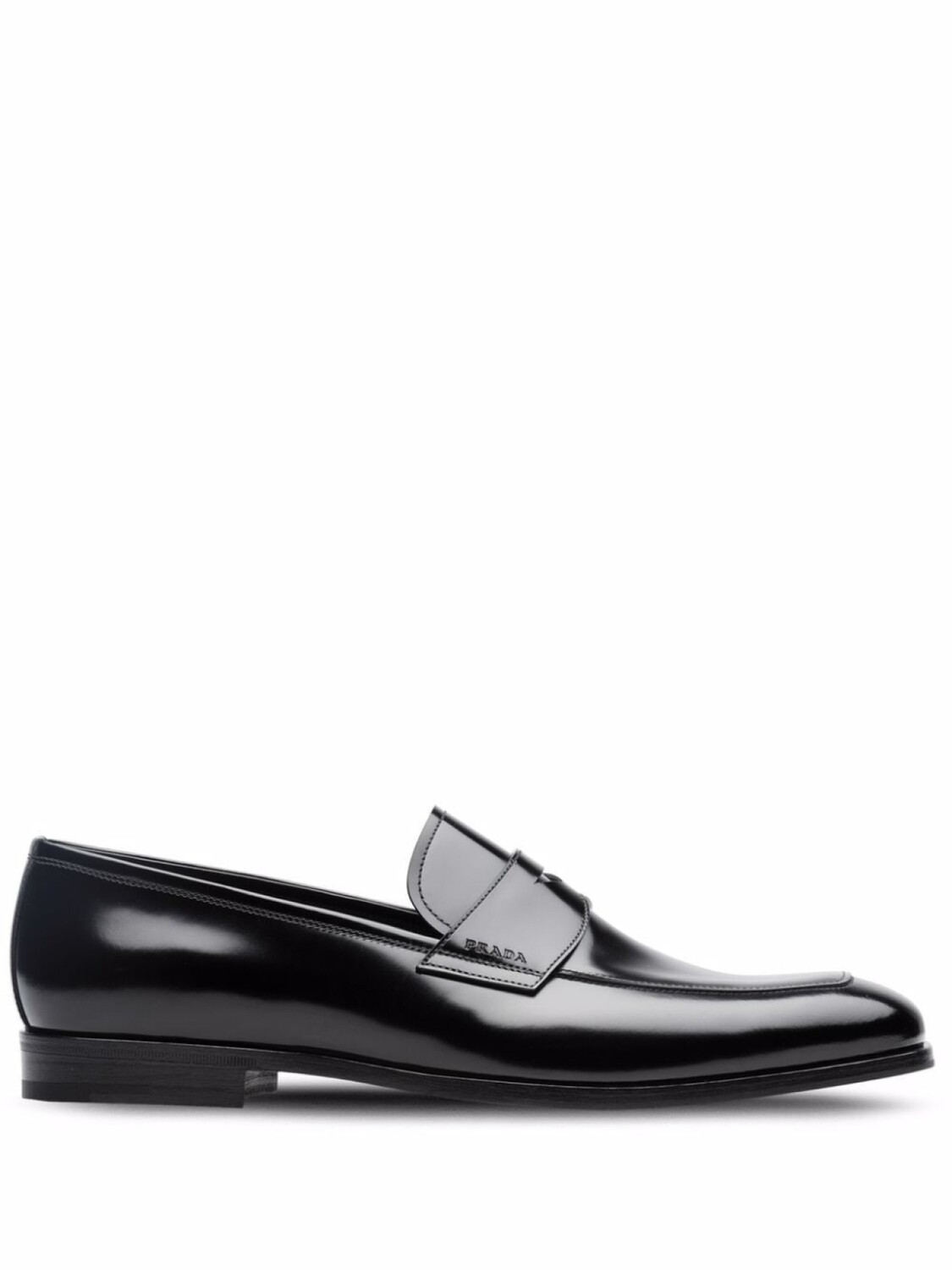 

Prada глянцевые лоферы, черный