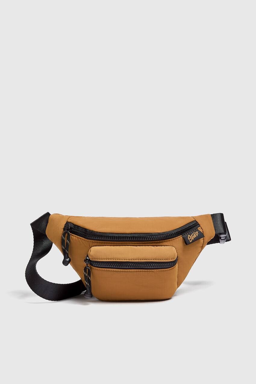 

Поясная сумка STWD Pull&Bear, горчица