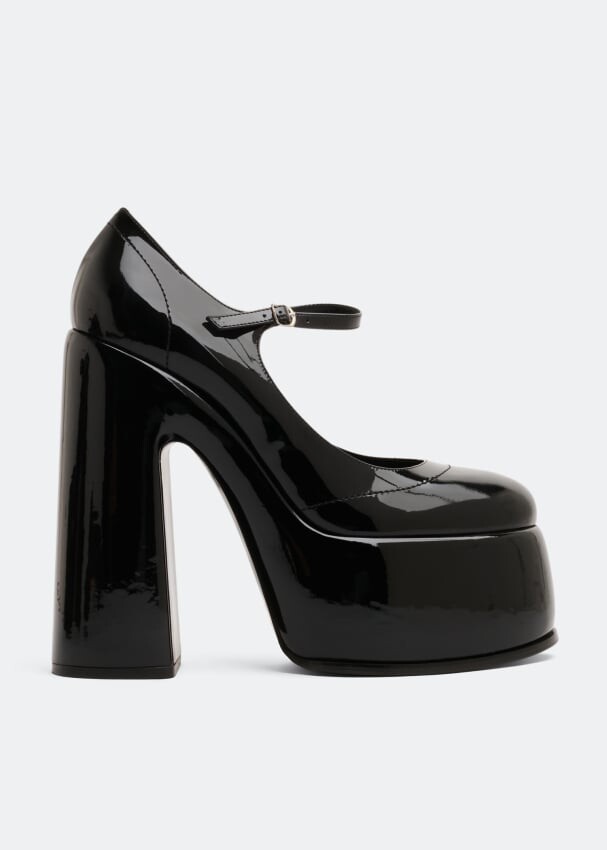 

Туфли CASADEI Rock platform pumps, черный
