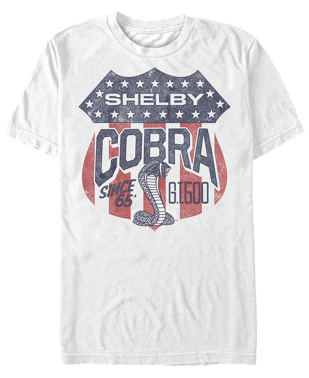 Мужская футболка с коротким рукавом shelby cobra american cobra Fifth Sun, белый