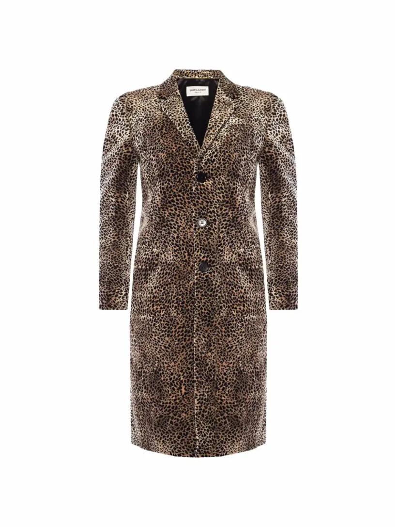 

Пальто Saint Laurent, Коричневый