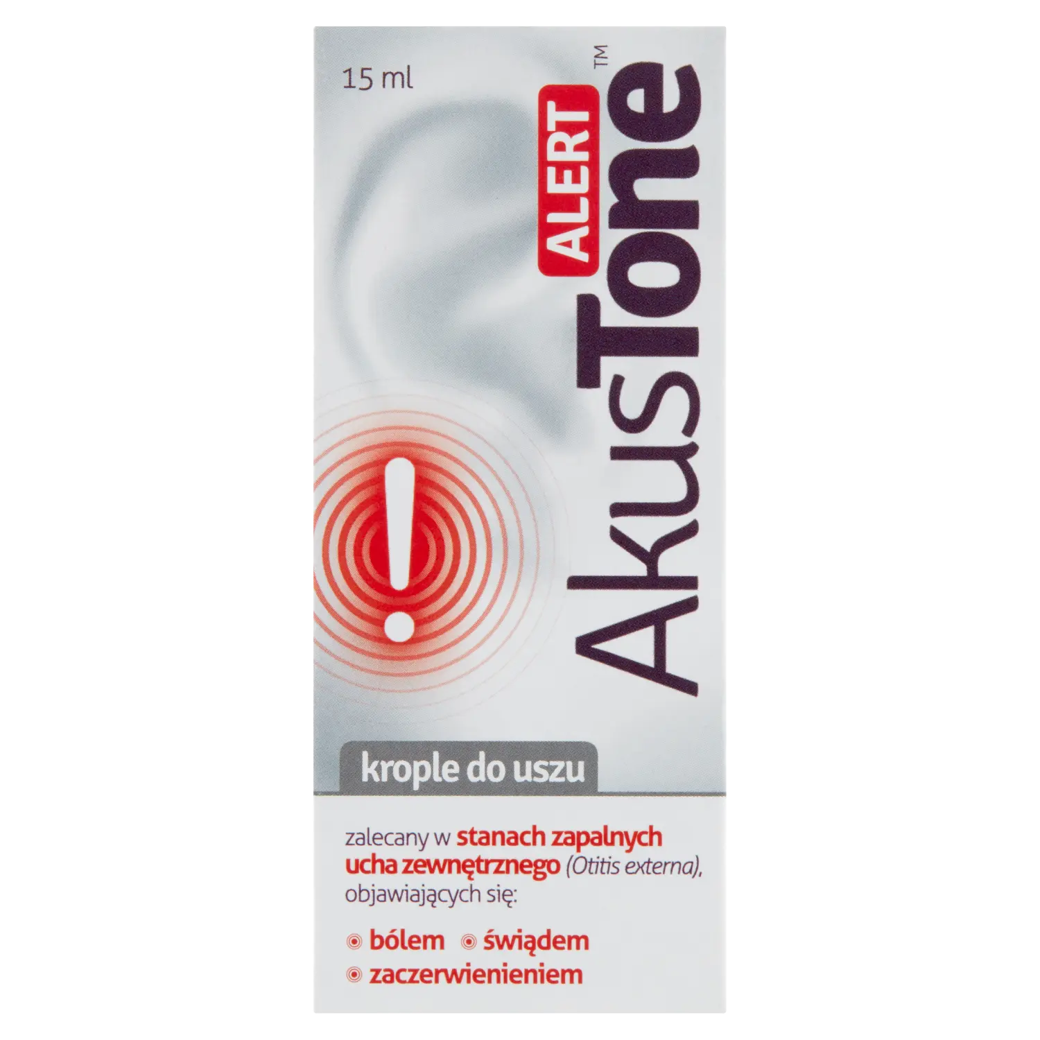 

Akustone Alert ушные капли, 15 мл