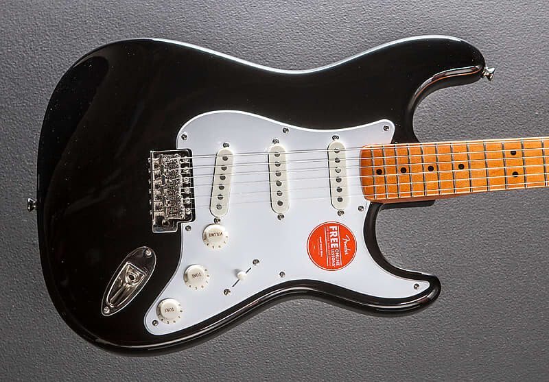 

Classic Vibe 50's Stratocaster — черный Squier Vibe 50's Stratocaster - Black