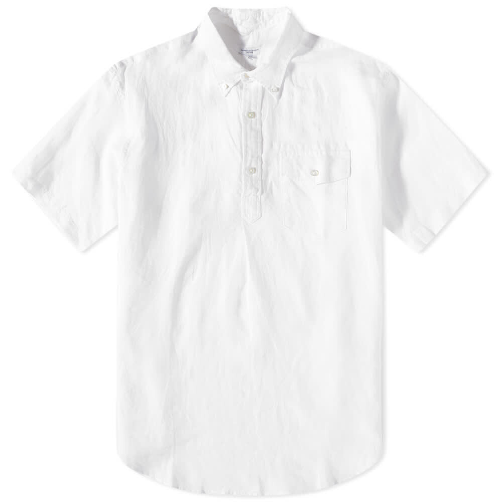 Рубашка Engineered Garments Popover Button Down Short Sleeve Shirt