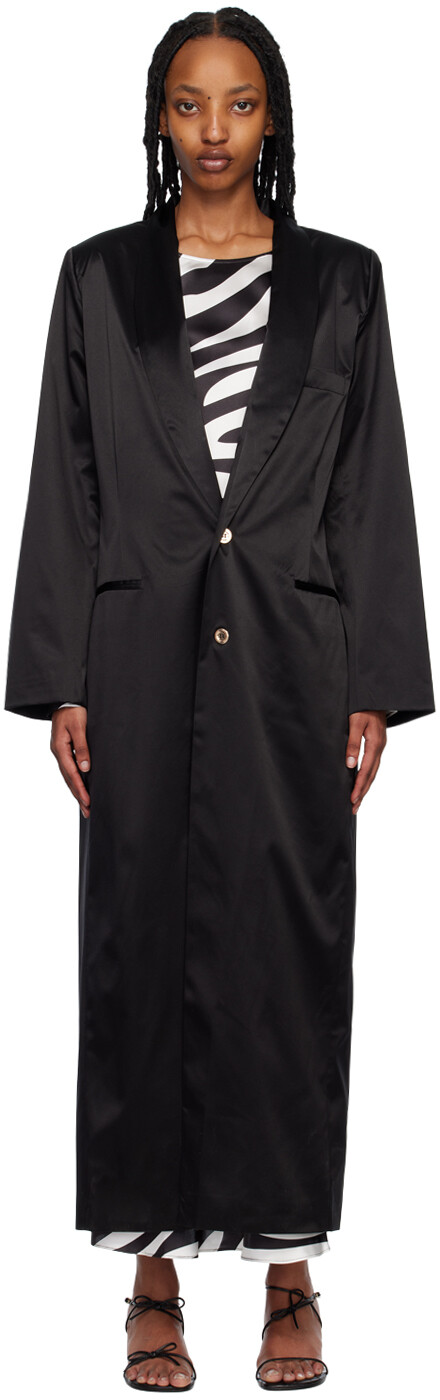 

Черная всепогодная куртка Silk Laundry, Черный
