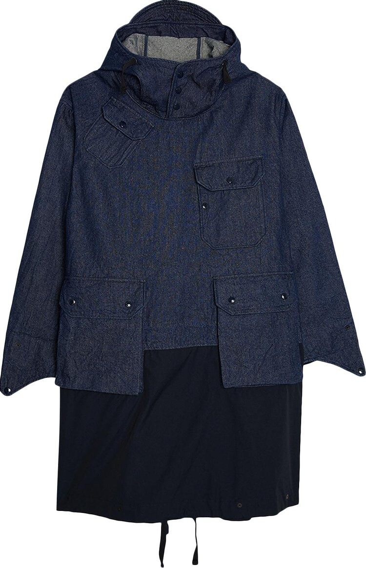 

Парка Engineered Garments 12oz Denim Over Parka 'Indigo', синий
