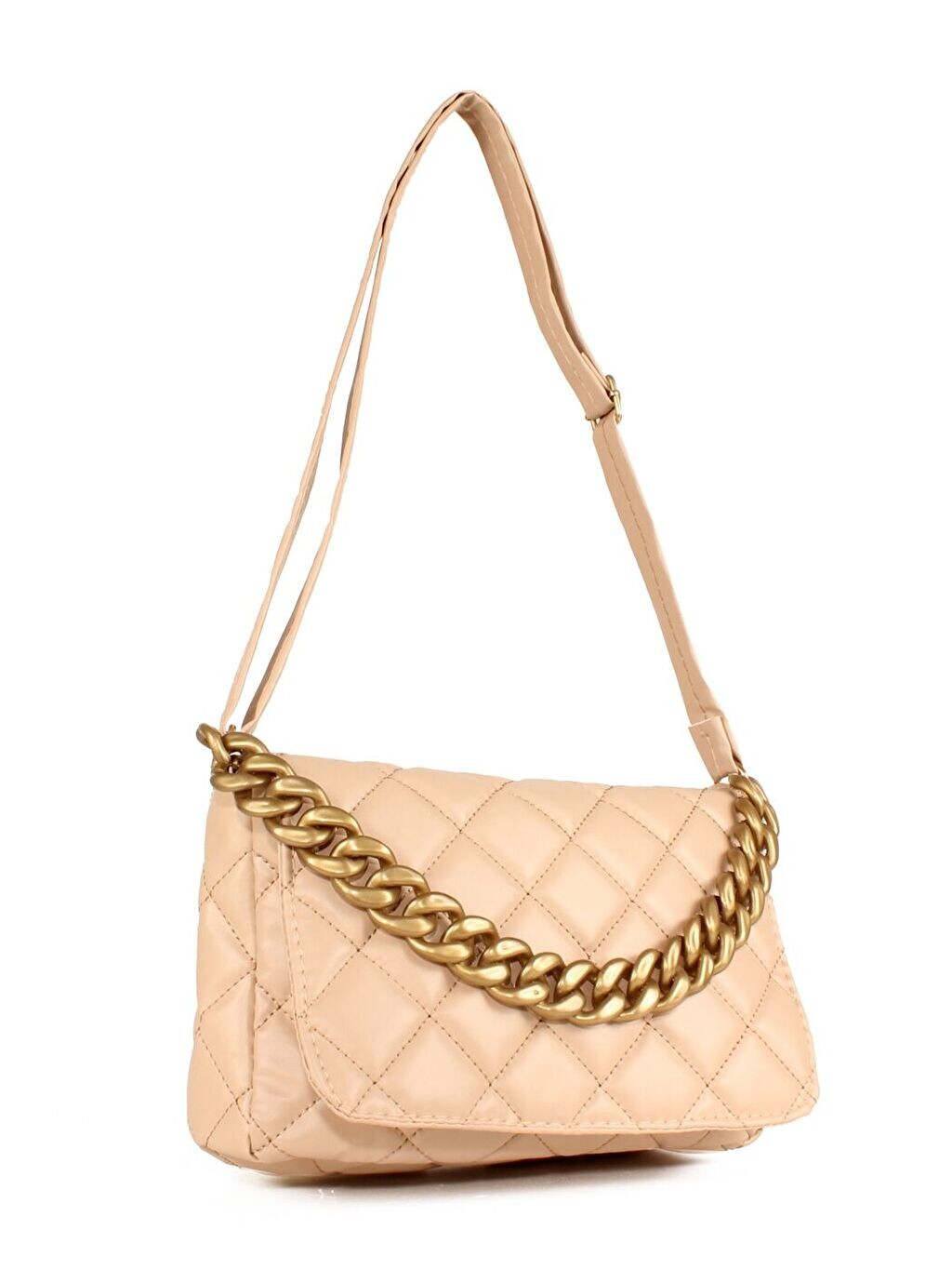 

Стеганая женская сумка через плечо с имитацией кожи Luwwe Bags