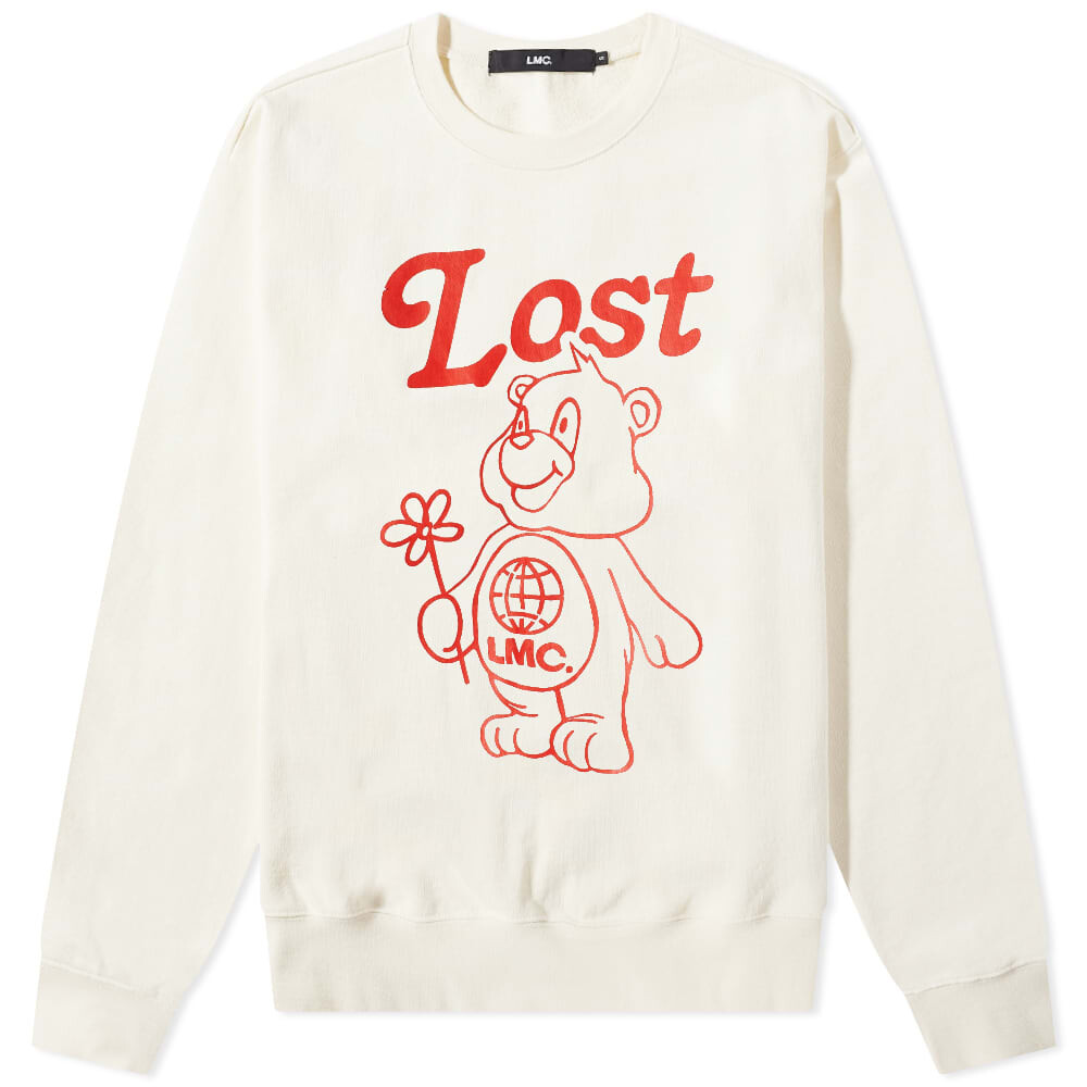 

Толстовка LMC Flower Bear Crew Sweat, Белый