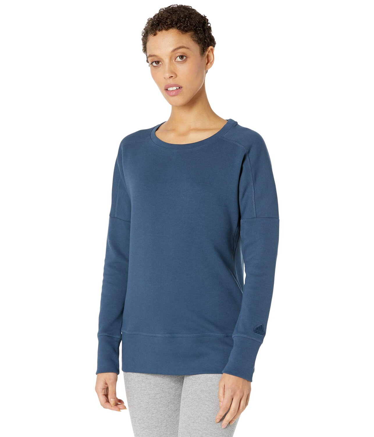 

Толстовка adidas Golf, Go-To Primegreen Crew Sweatshirt, Синий