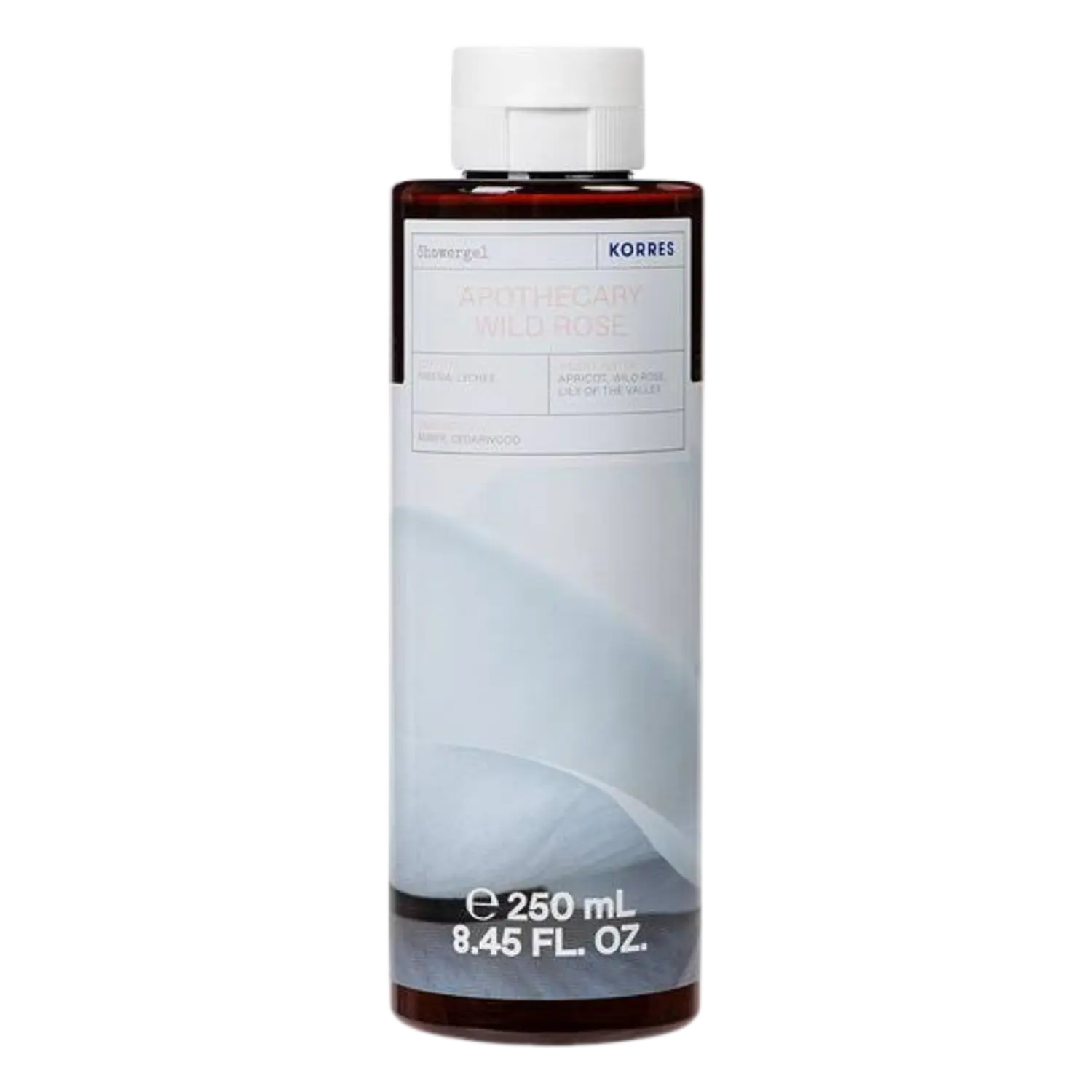 

Korres Apothecary Wild Rose парфюмированный гель для душа, 250 мл