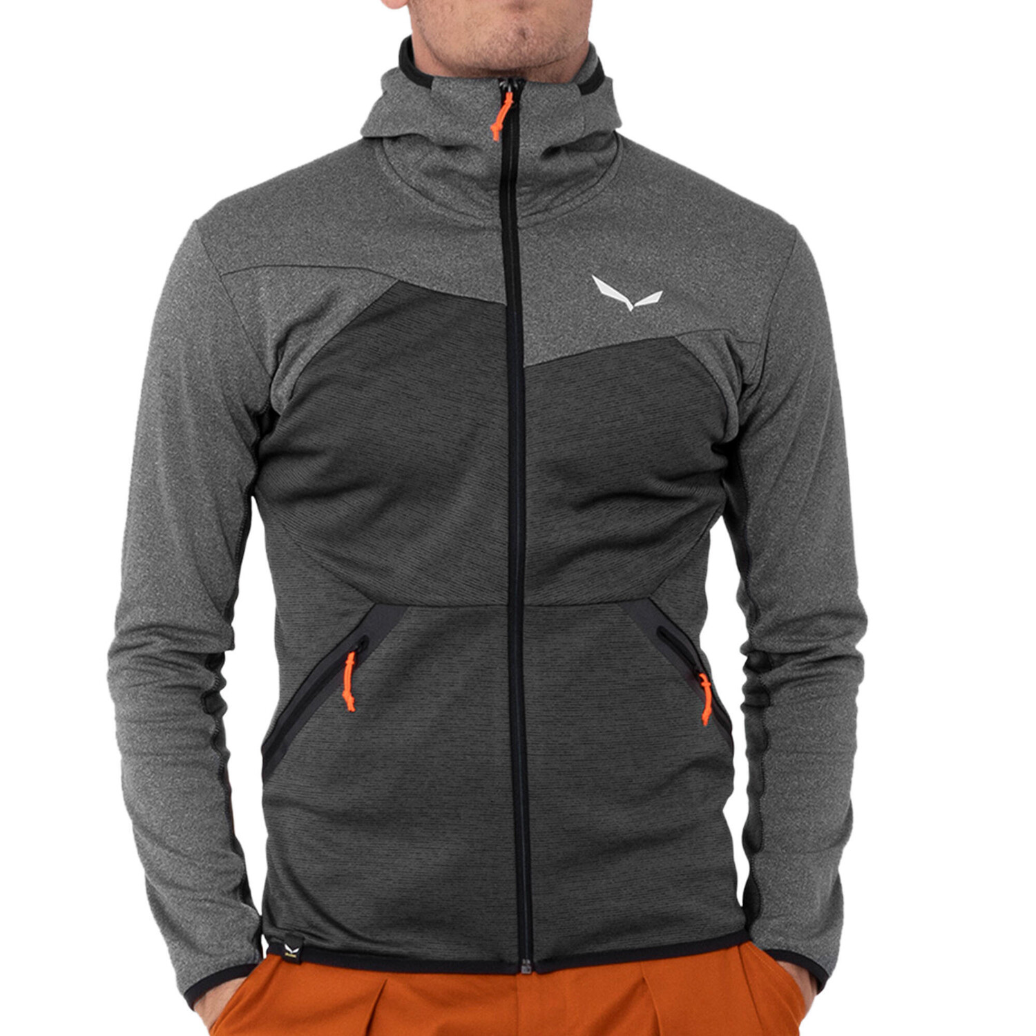 

Ветровка Puez Melange Polarlite куртка с капюшоном SALEWA, Серый
