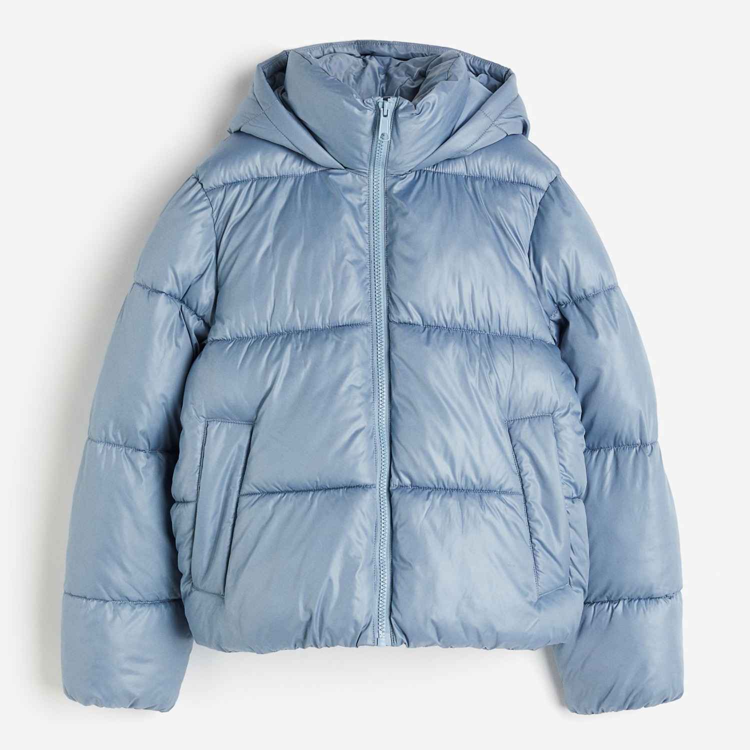 цена Куртка H&M Puffer, голубой