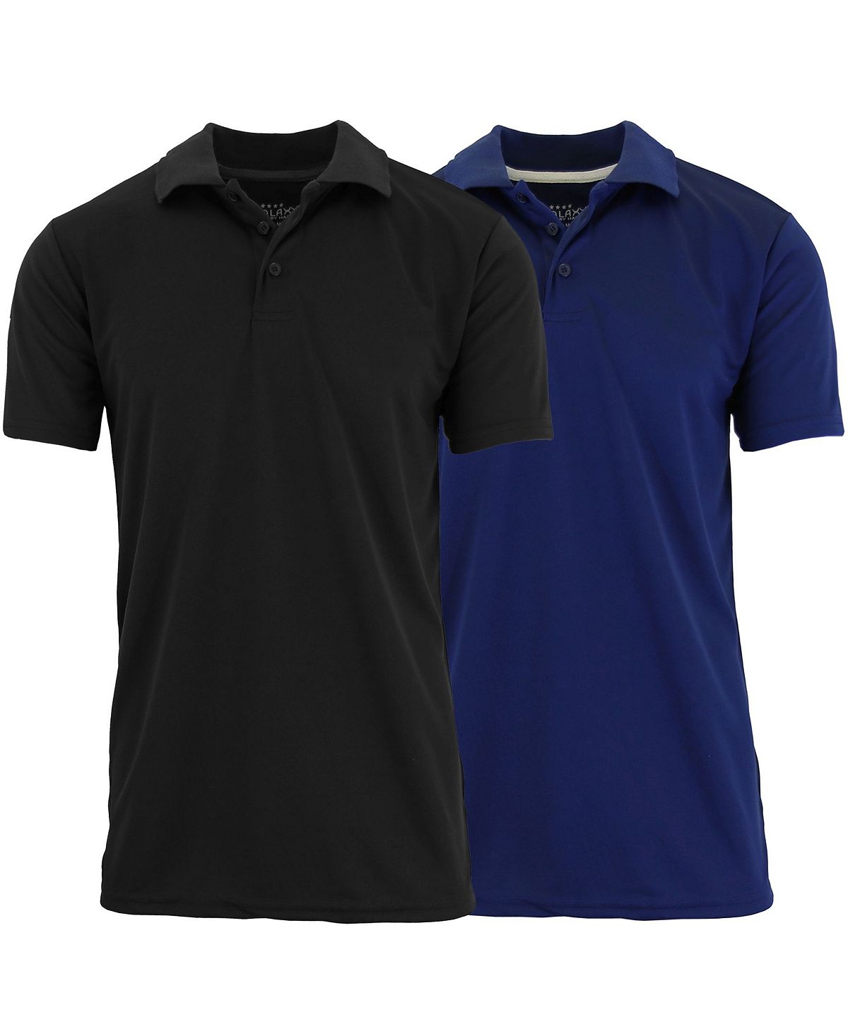 Мужская влагоотводящая рубашка поло dry-fit, упаковка из 2 шт. Galaxy By Harvic, мульти пластиковые держатели для ярлыков и ярлыков 100 шт