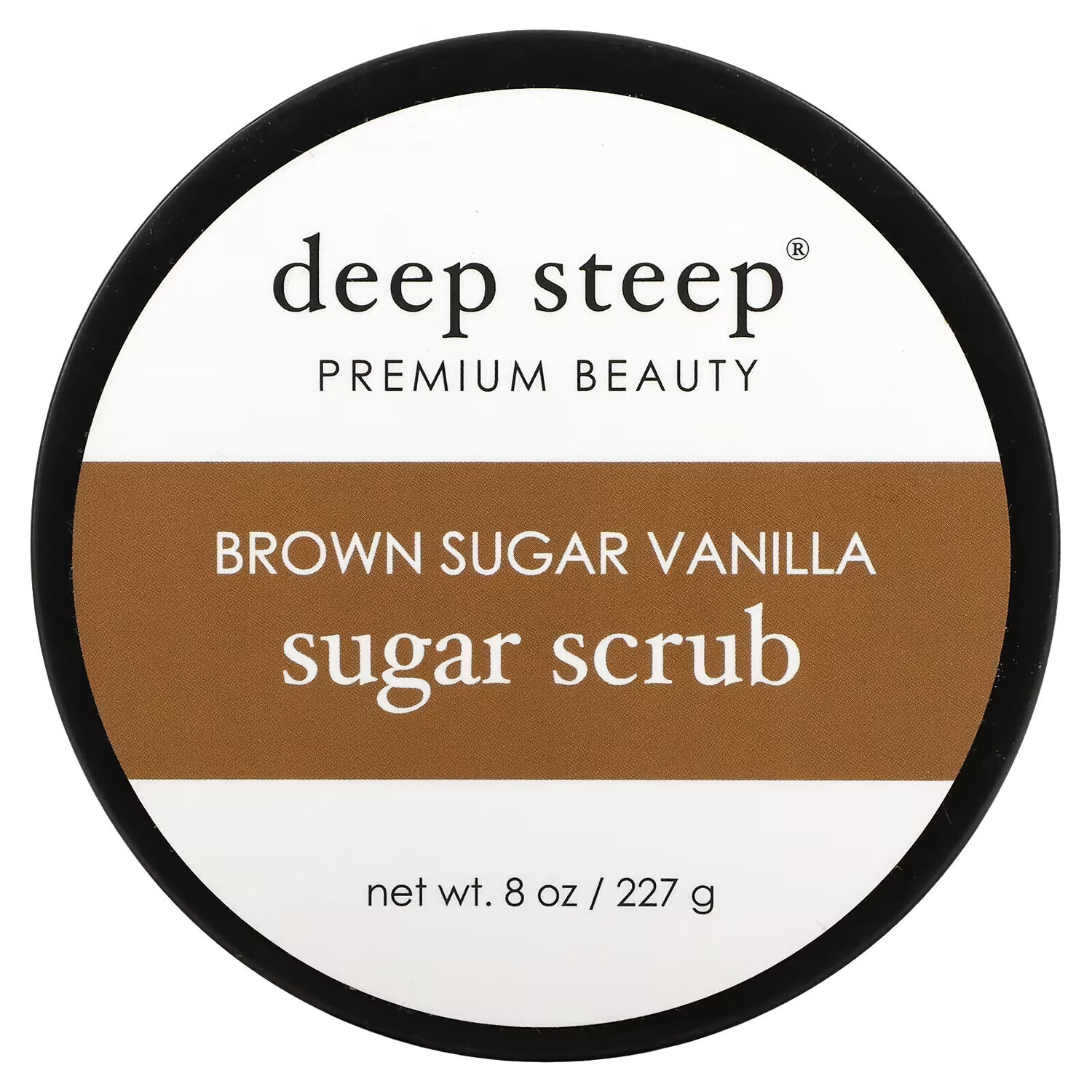 

Deep Steep, Sugar Scrub, коричневый сахар и ваниль, 227 г (8 унций)