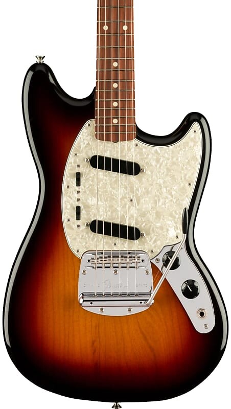 

Fender Vintera 60s Mustang PF 3-Color Sunburst с сумкой