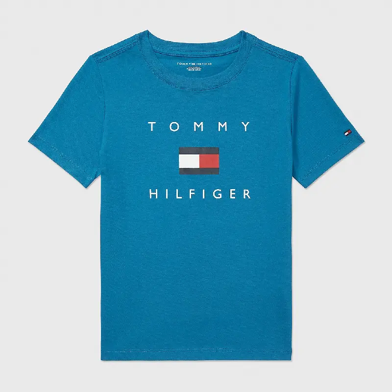 

Футболка Tommy Hilfiger Kids' Logo, синий