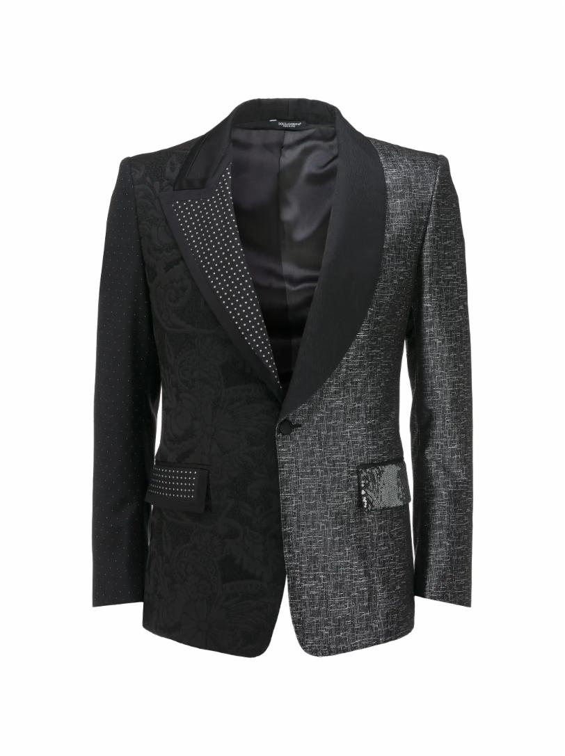Ассиметричный однобортный пиджак Dolce&Gabbana