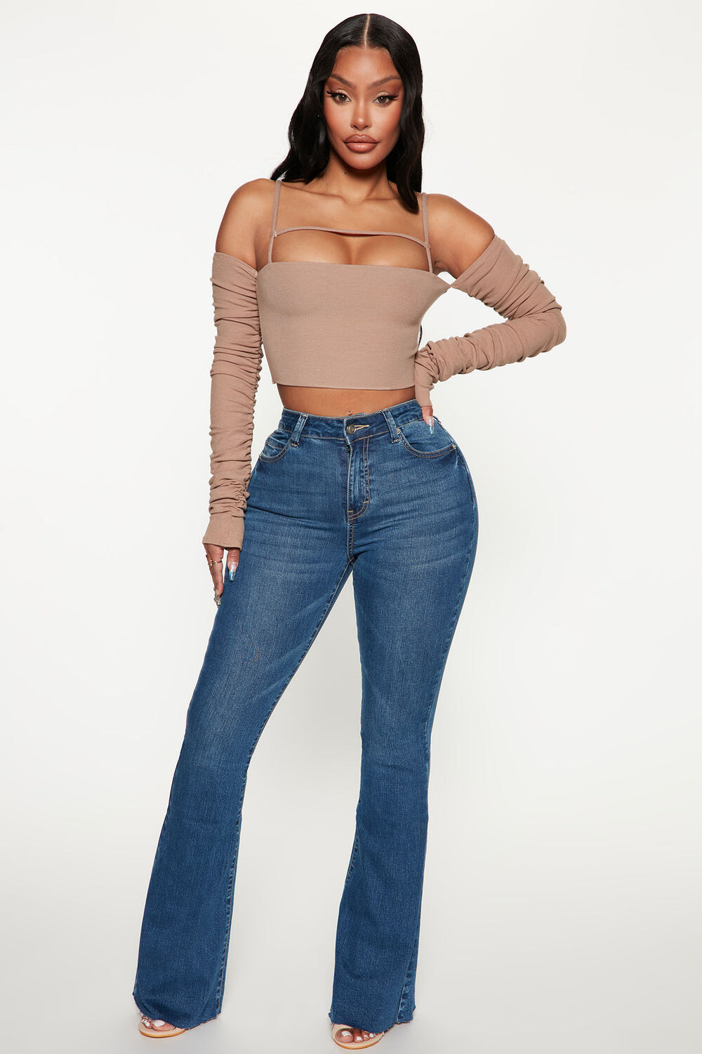 

Джинсы Fashion Nova ZDMR5466, синий