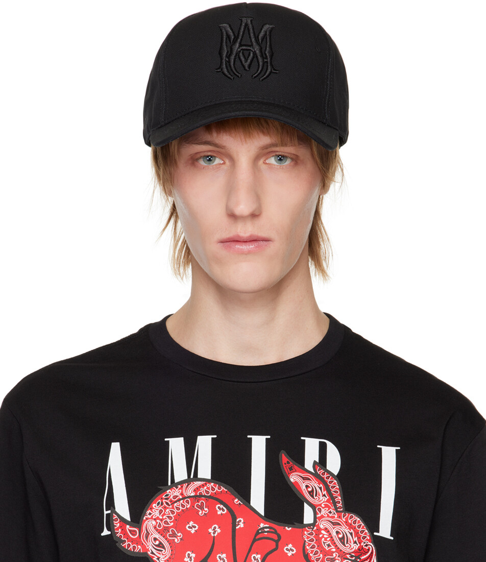 

Черная кепка \MA\"" AMIRI