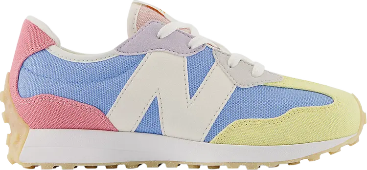 

Кроссовки New Balance 327 Little Kid Wide 'Yellow Blue Red', многоцветный