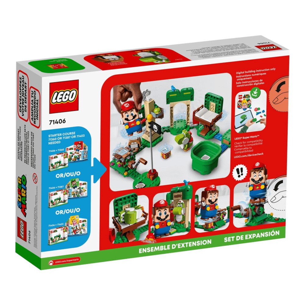 Конструктор LEGO Super Mario Yoshis Gift House Expansion Set 71406, 246  деталей – заказать по доступной цене из-за рубежа в «CDEK.Shopping»