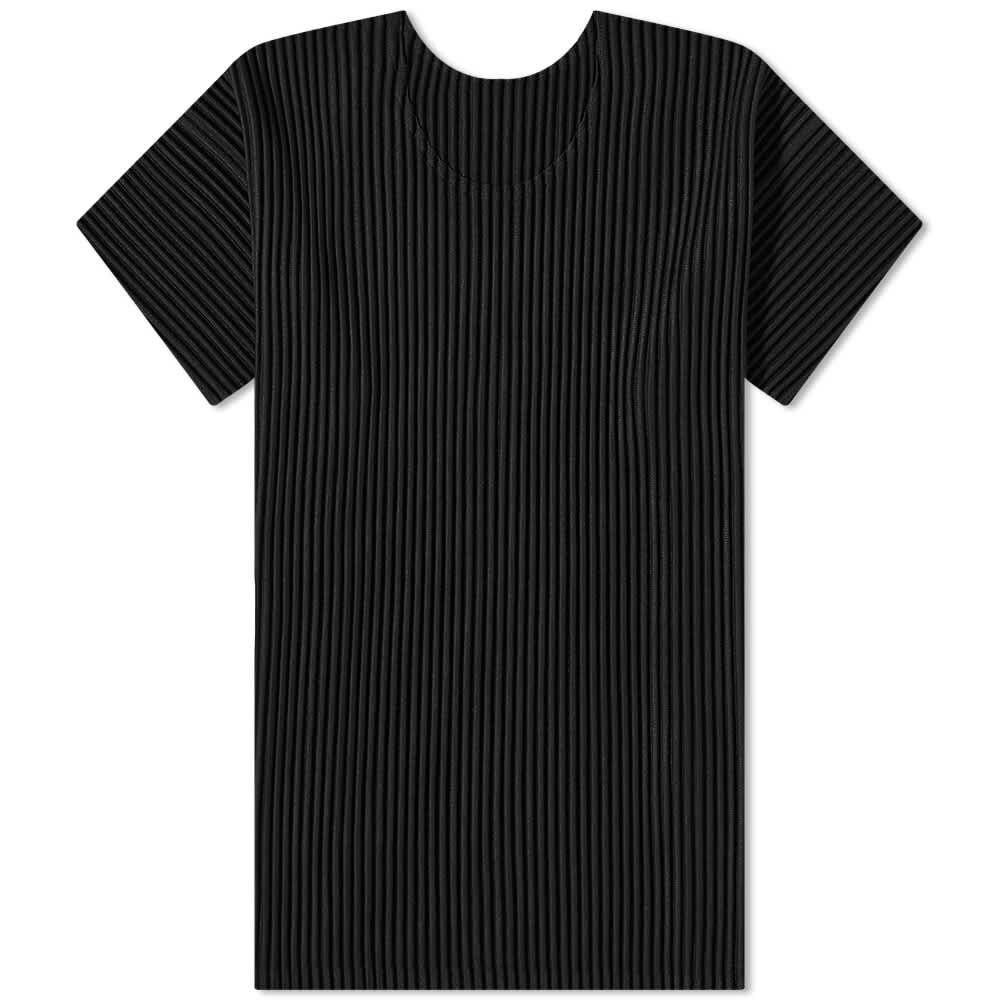 

Футболка Homme Plissé Issey Miyake Pleated Tee, Черный