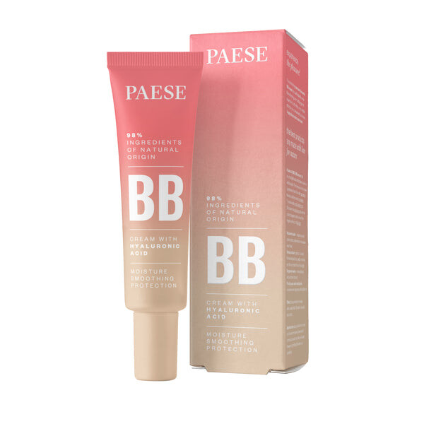 

Paese BB Cream натуральный ВВ крем с гиалуроновой кислотой 01 Слоновая кость 30мл