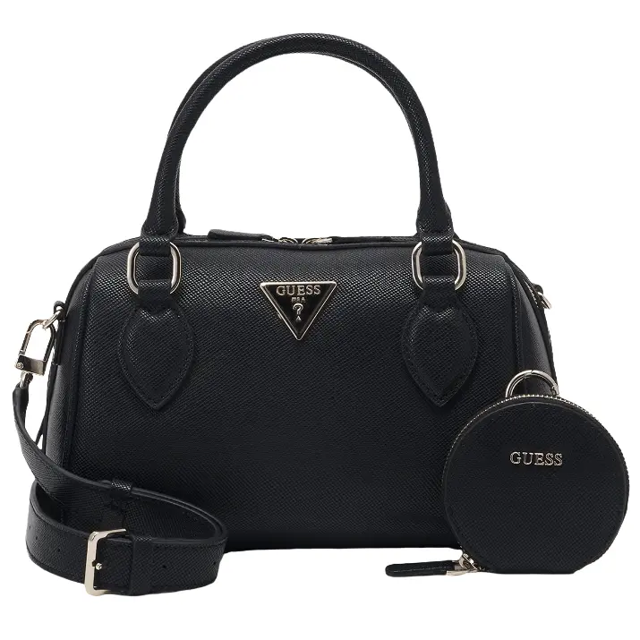 

Сумка сэтчел Guess Noelle Box, черный