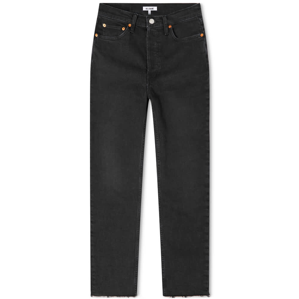 

Джинсы RE/DONE 90's High Rise Ankle Crop Jean