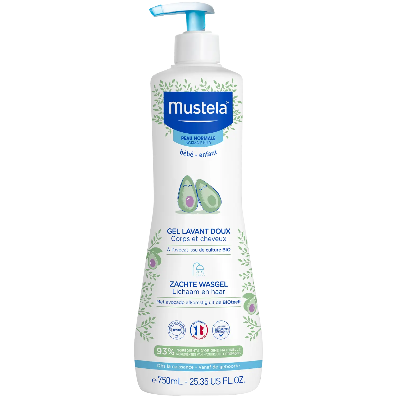 

Mustela гель для стирки деликатный детский, 750 мл