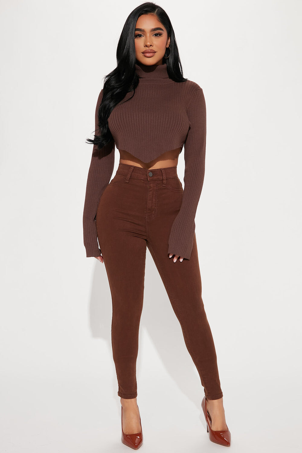 

Джинсы скинни Fashion Nova P88P, шоколад