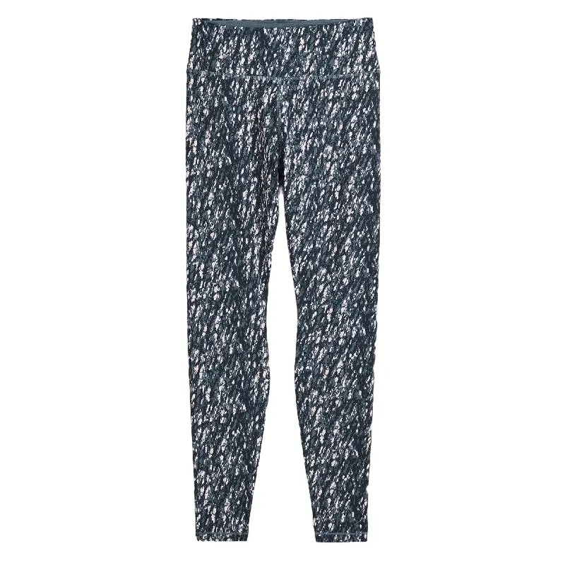 

Легинсы H&M High Waist Sports, темно-бирюзовый с принтом