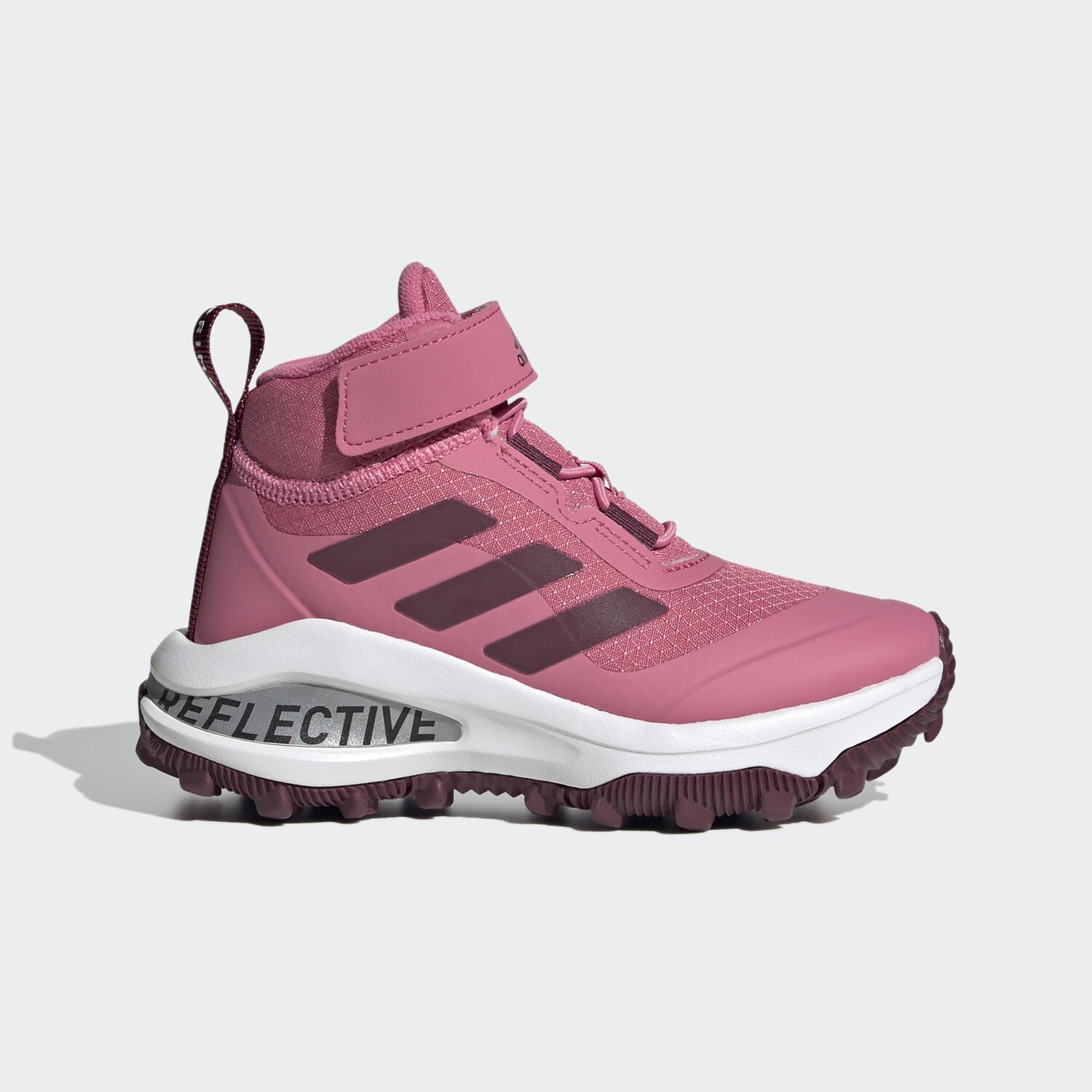 

Кроссовки для бега Adidas FortaRun All Terrain, розовый/белый/бордовый/темно-сиреневый