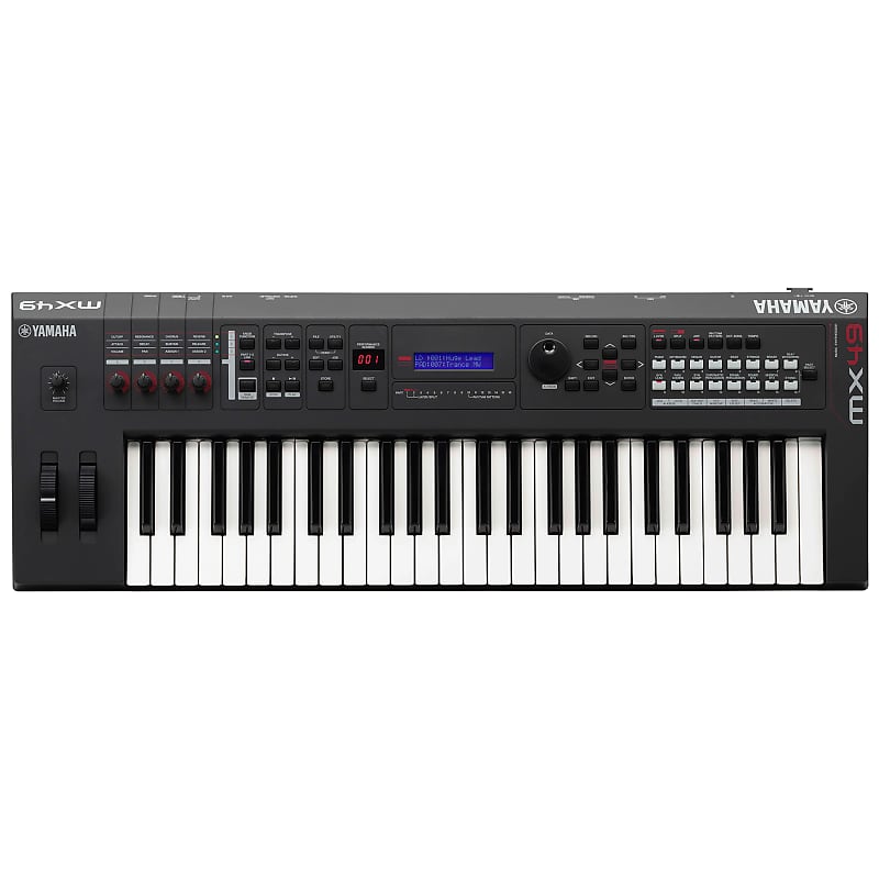 цена Yamaha MX49BK Черный 49-клавишный музыкальный синтезатор