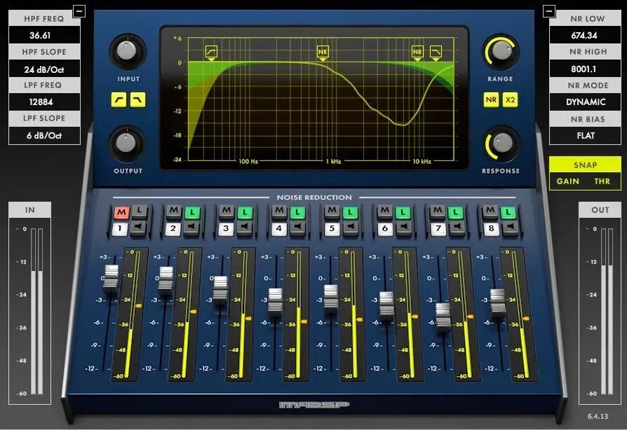 

McDSP NR800 Собственный плагин v7