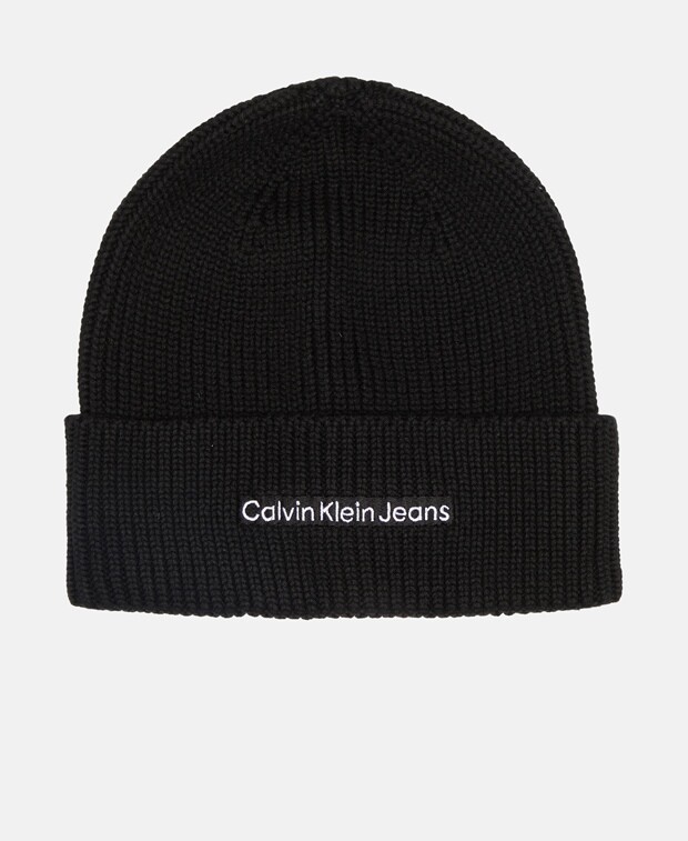 

Вязаная шапка Calvin Klein Jeans, черный