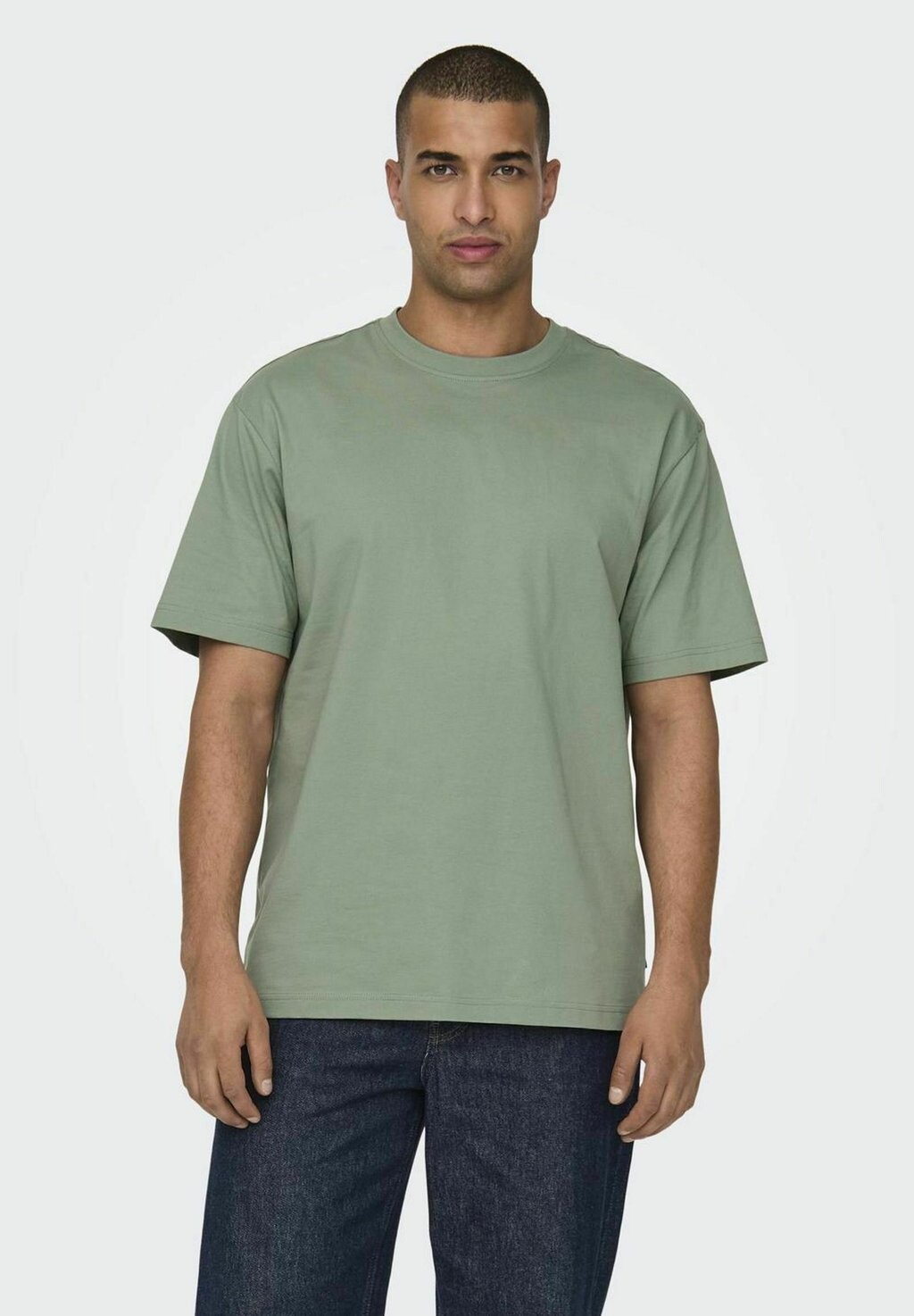 

Базовая футболка ONSFRED RLX SS NOOS Only & Sons, зеленый