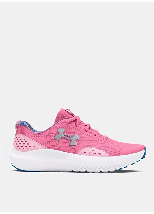 

Розовые кроссовки для девочек 3027411-600-UA GGS Surge 4 Распечатать Under Armour, розовый