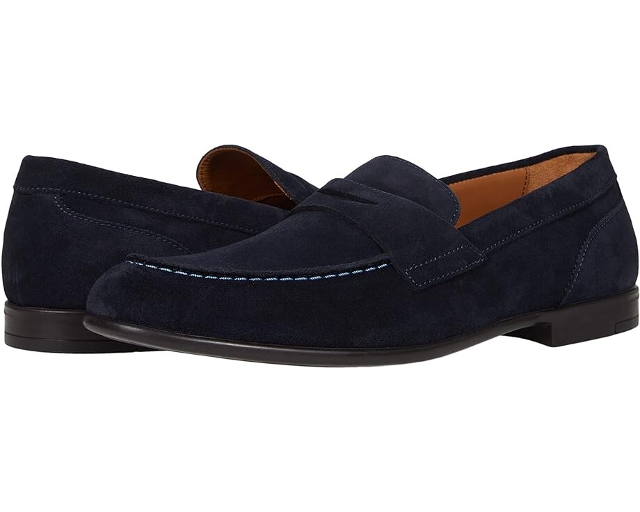 

Лоферы Bruno Magli Silas, цвет Navy Suede