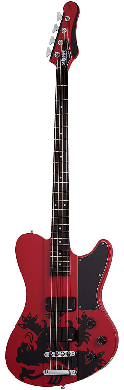 

Басс гитара Schecter Simon Gallup Ultra Spitfire Red