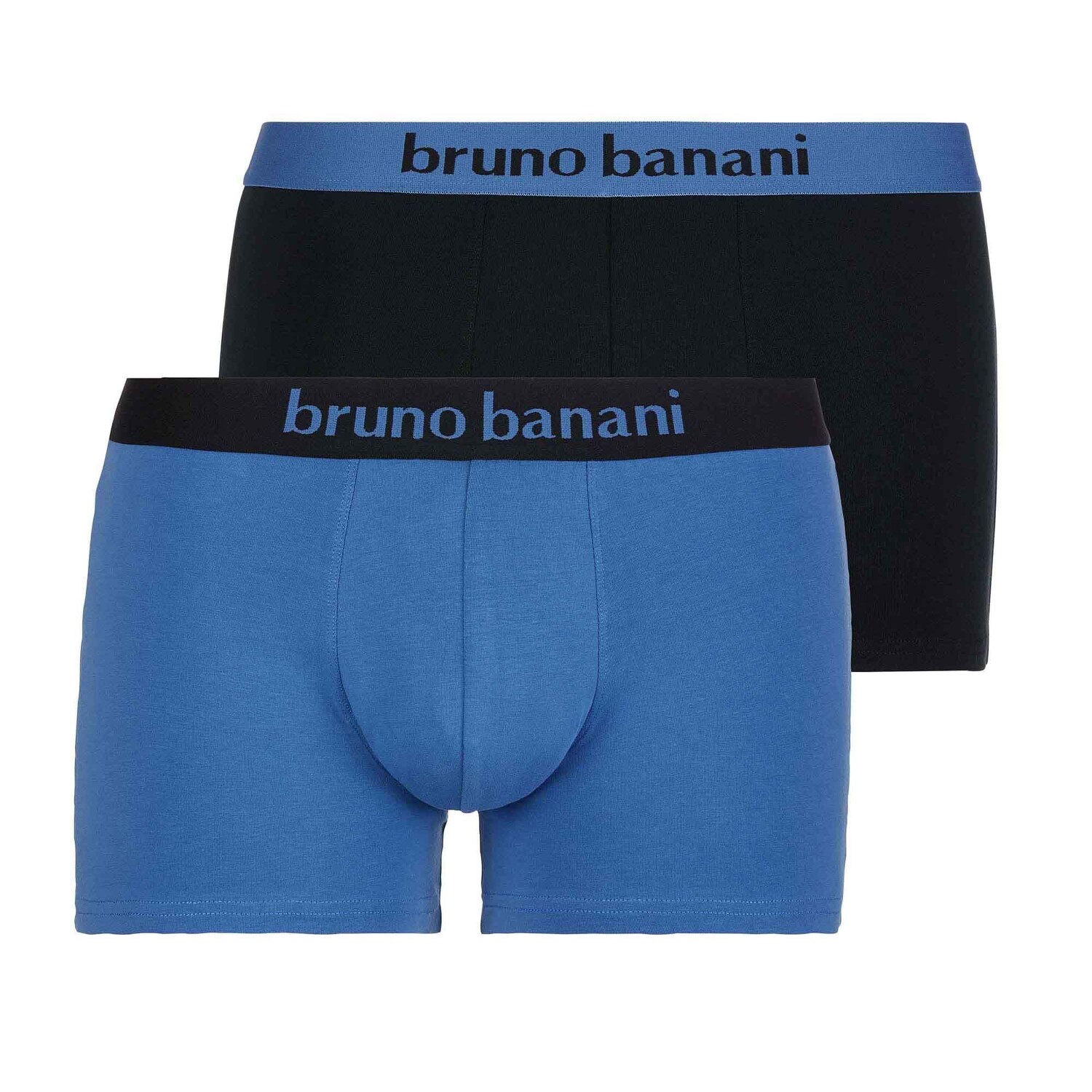 

Боксеры Bruno Banani Boxershort 2 шт, цвет Mosaikblau/Schwarz